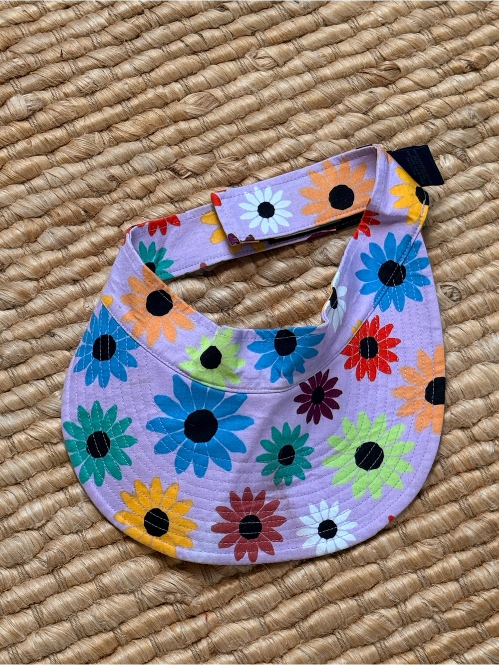 Baggu Floral Sun Visor - Lavender Multi
